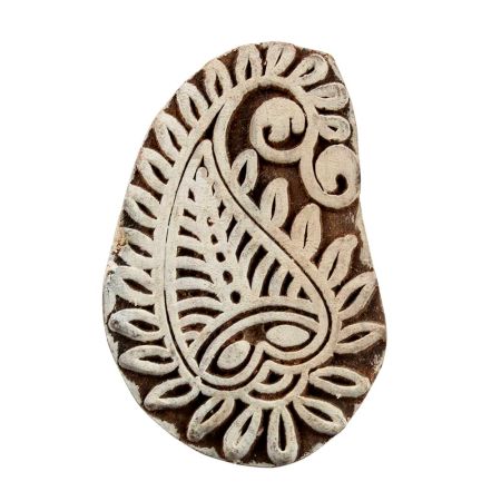 Set of 1 Piece New Wooden Printing Block